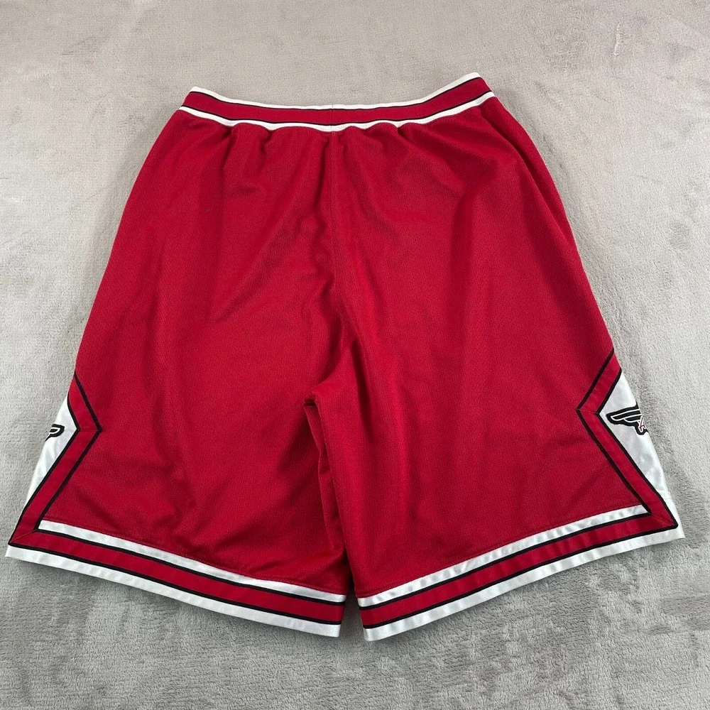 Vintage Nike Air Jordan Basketball Shorts Men 2XL Diamond Wings‎ JumpMan Heavy